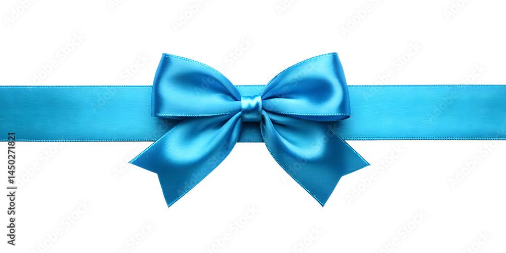 bright blue color satin ribbon with bow isolated on white background png bright blue color satin ribbon with bow isolated on white background png