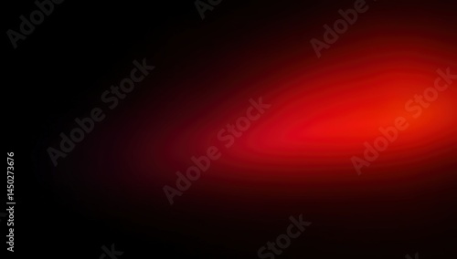 A soft, abstract red glow gradually fades into deep black, creating a smooth, radiant gradient effect.