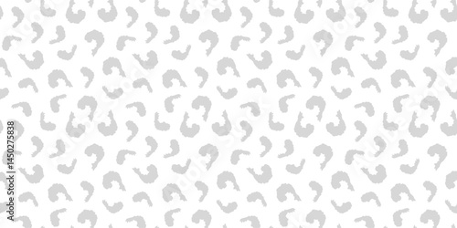 Tempura Shrimp Pattern background. Fried Shrimp Seamless pattern Background. Seafood Pattern Design. Crunchy Tempura Pattern.