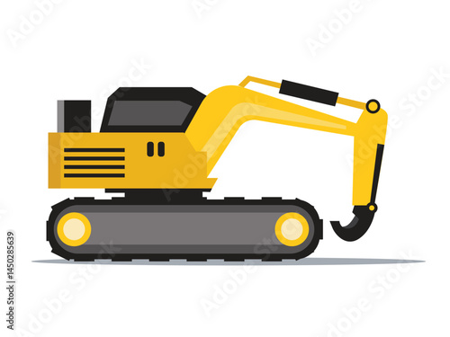 heavy equipment for construction project work such as excavators, bulldozers, mobile cranes