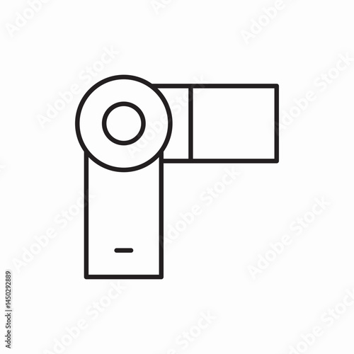 color palette icon vector sign