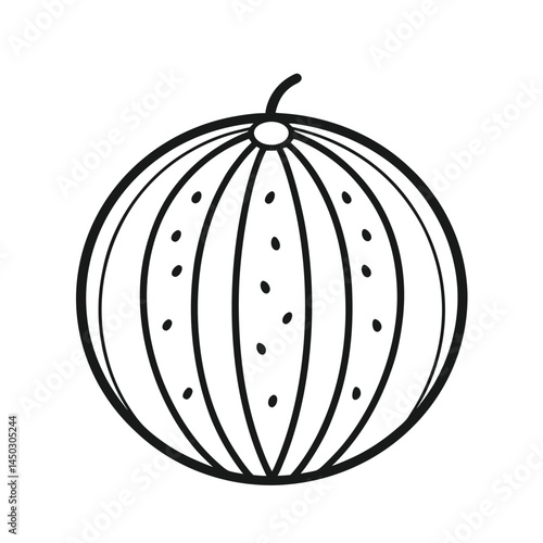 pumpkin isolated on white background