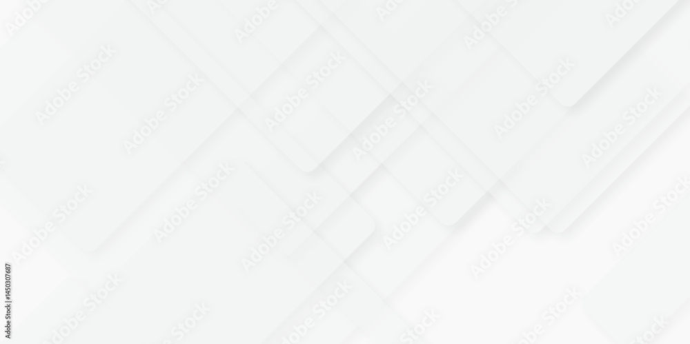 Modern Abstract white background design with layers of textured white transparent material, Minimal geometric white light background triangle gray technology vector. Abstract graphic Banner design. Modern Abstract white background design with layers of textured white transparent material, Minimal geometric white light background triangle gray technology vector. Abstract graphic Banner design.