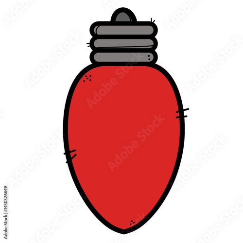 Christmas Light Red
