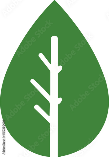 Green Leaf Icon - Зеленые листья  