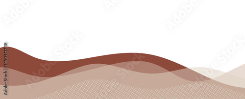 Curve Transparent Footer