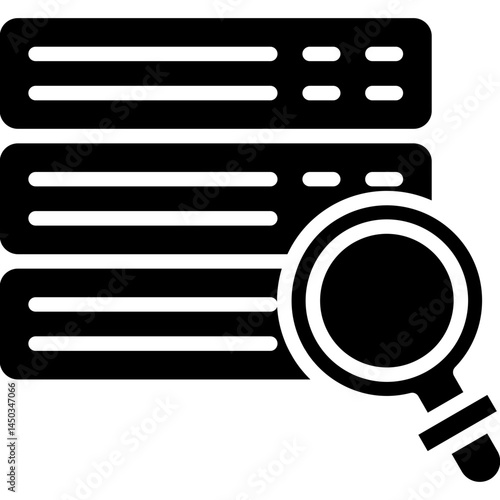 Searchability.Icon Vector Element