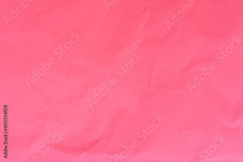 Wallpaper Mural Acid Bright Pink Color Crumpled Paper Background. High quality photo Torontodigital.ca