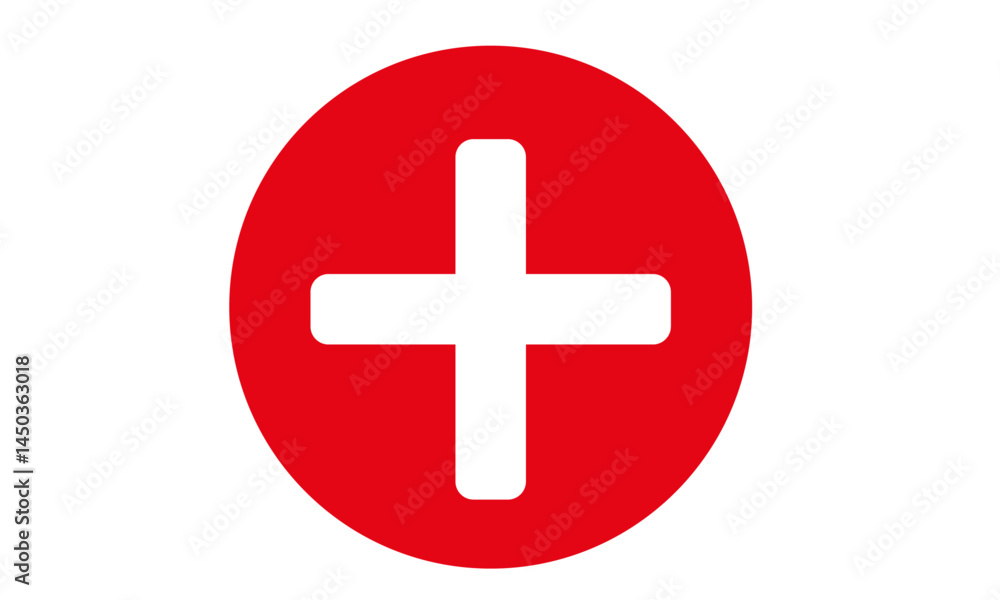 Obraz premium プラス アイコン