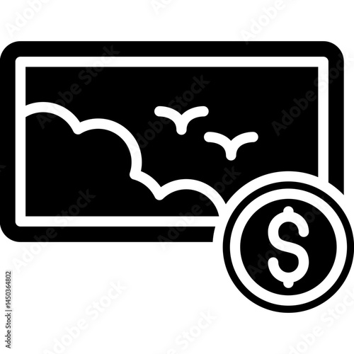 Auction Icon Vector Element