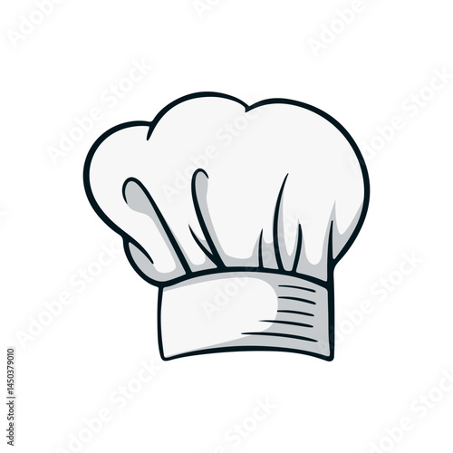 Hand-Drawn Chef Hat Illustration 