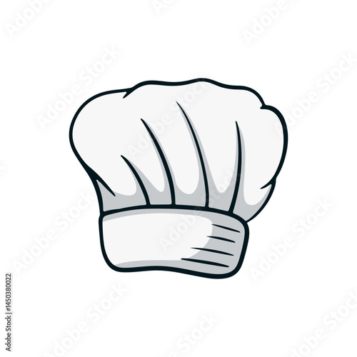 Hand-Drawn Chef Hat Illustration 