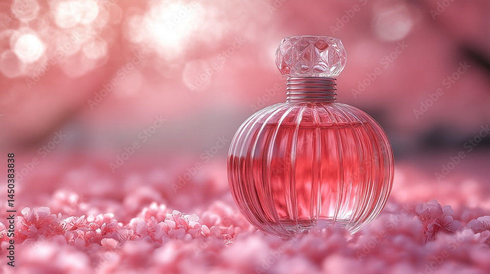 Minimal Elegant Perfume Bottle Mockup on Neutral Background for Stylish Fragrance Advertising Minimal Elegant Perfume Bottle Mockup on Neutral Background for Stylish Fragrance Advertising