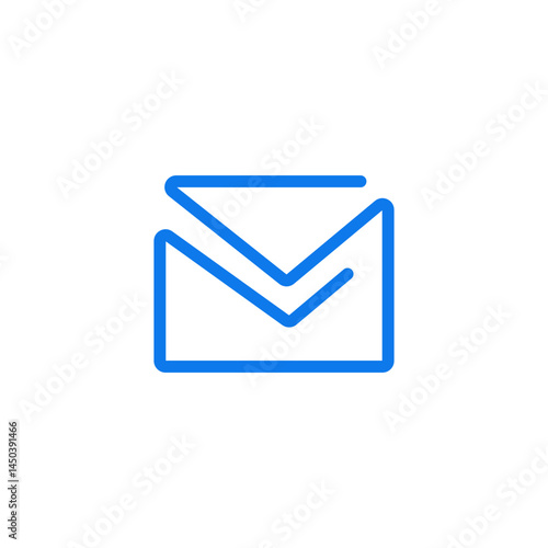 electronic mail letter logo design
