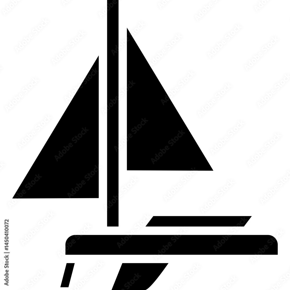 Fototapeta premium Daggerboard Kee Icon Vector Element