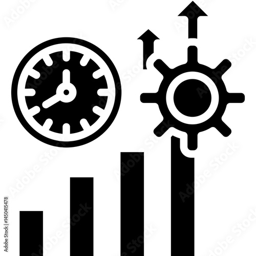Productivity Icon Vector Element