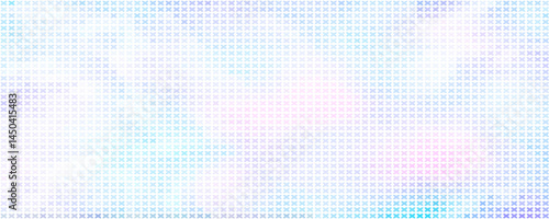 Pixelated bitmap gradient Y2K aesthetics texture. Neon color dither pattern background. 8 bit video game screen wallpaper. Retro glitchy pixel art illustration. Abstract vector illustration