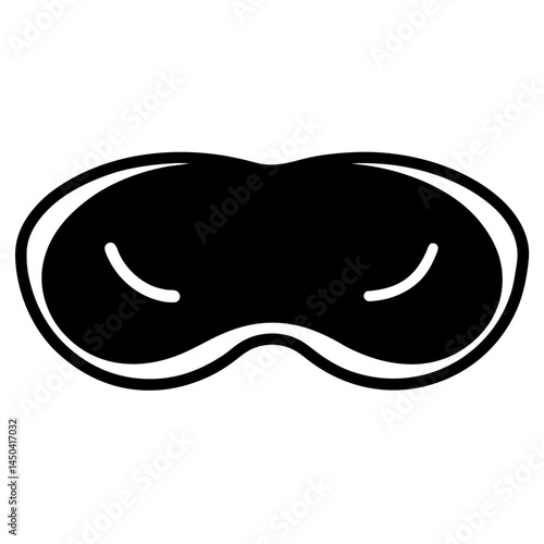 vector illustration of a mustache