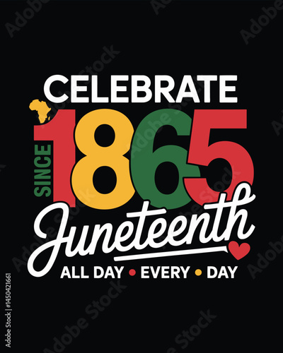 Juneteenth Vector T-Shirt Design, Freedom t-shirt design, t-shirt, Hoodie, and mug uses