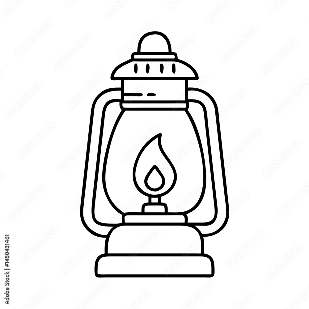 camping lantern icon, camping lantern line art - simple line art of camping lantern, perfect for camping lantern logos and icons camping lantern icon, camping lantern line art - simple line art of camping lantern, perfect for camping lantern logos and icons