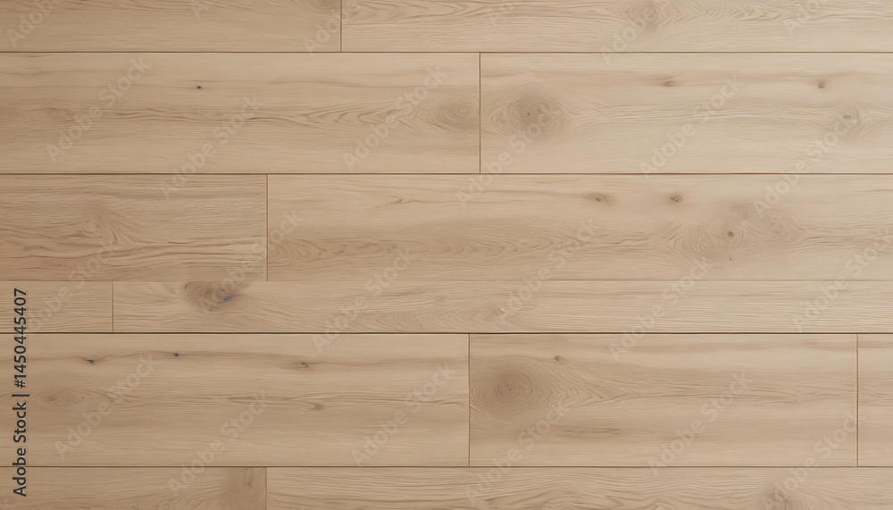 Fototapeta premium Elegant Light Oak Wood Flooring Texture for Interior Design