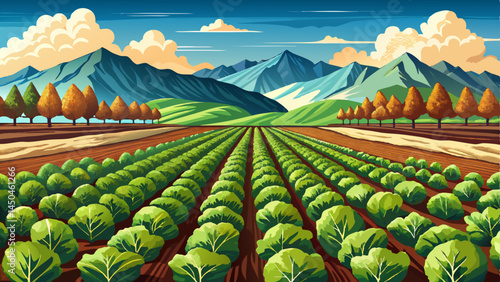 A fertile land where lettuce flourishes under mountain light.
Nurtured by earth, sun, and sustainable values.
Every leaf whispers purity and promise.
California’s farmland, where nature leads the way.
