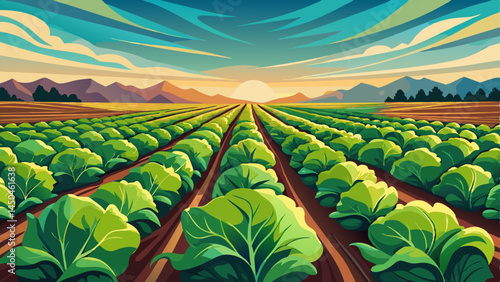 A fertile land where lettuce flourishes under mountain light.
Nurtured by earth, sun, and sustainable values.
Every leaf whispers purity and promise.
California’s farmland, where nature leads the way.