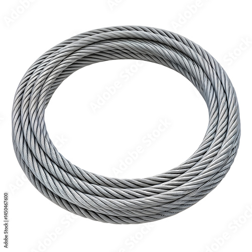 Coiled Steel Cable