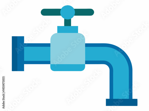 water pipe icon,water pipe faucet  vector  illustration