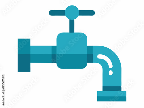 water pipe icon,water pipe faucet  vector  illustration