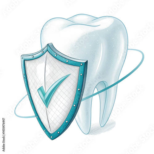 A protected tooth