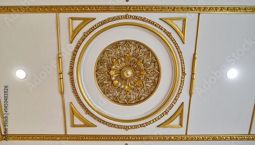 ceiling of the church