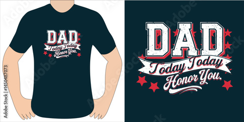 Show Dad Some Love This Father's Day!
Celebrate the man who’s always had your back with this stylish and comfortable Father's Day T-shirt. Whether he’s grilling in the backyard, watching the game.