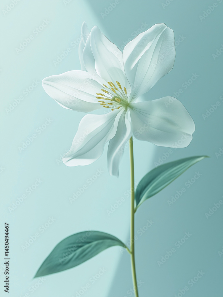 serene and sophisticated beauty of the flower, emphasizing its graceful structure and harmonious color palette serene and sophisticated beauty of the flower, emphasizing its graceful structure and harmonious color palette