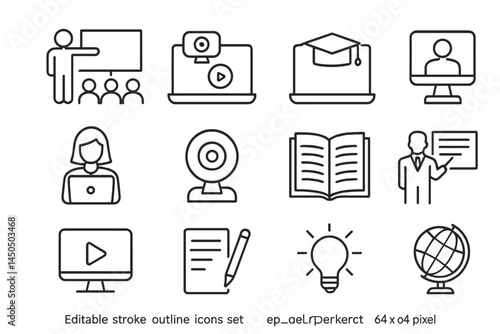 Online education tools and activities for virtual learning and instruction in a modern classroom setting