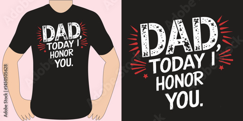 Show Dad Some Love This Father's Day!
Celebrate the man who’s always had your back with this stylish and comfortable Father's Day T-shirt. Whether he’s grilling in the backyard, watching the game.