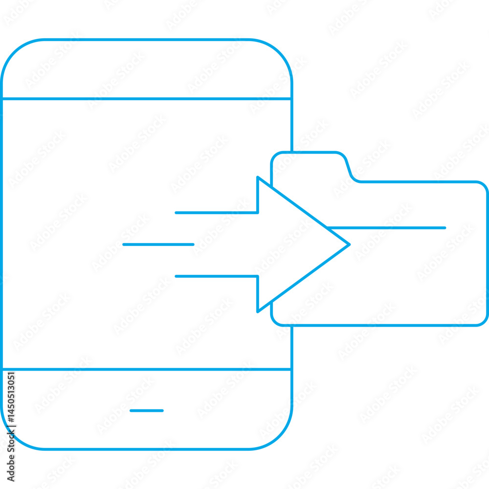 File transfer icon single vector illustration File transfer icon single vector illustration