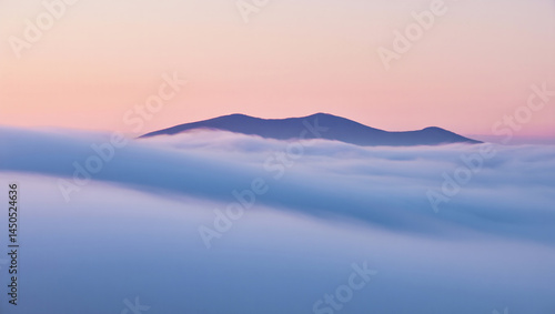 winter mountain landscape