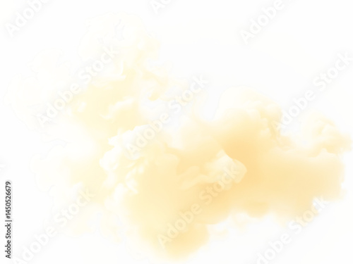 abstract orange background with smoke