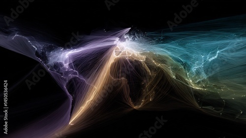 abstract fractal background