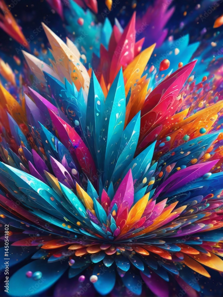 colorful abstract background. 3d image colorful abstract background. 3d image