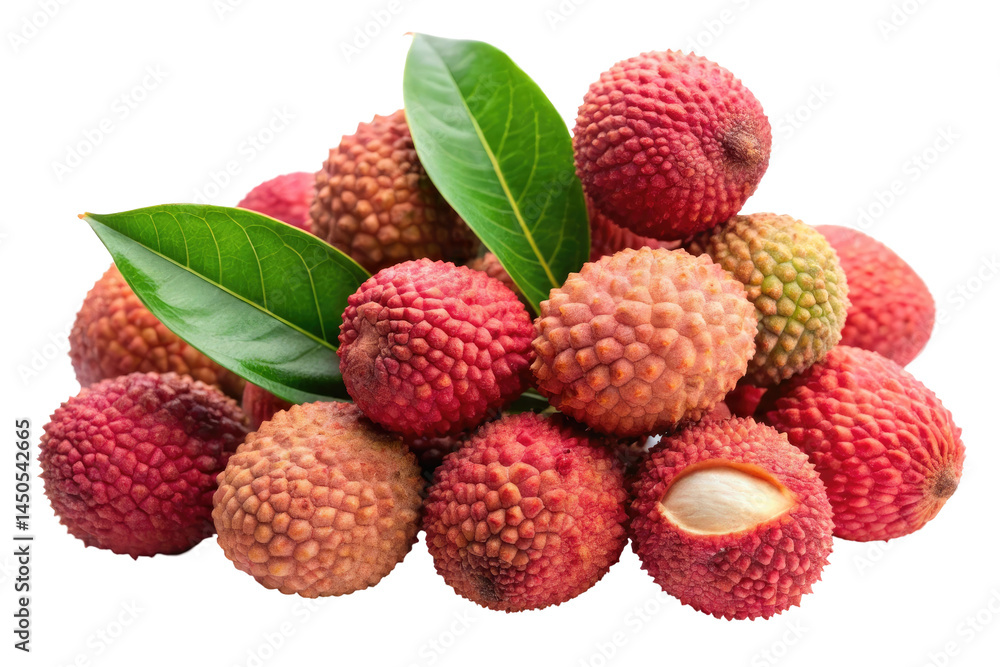 A collection of lychee A collection of lychee