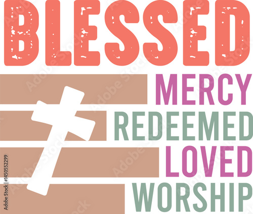 Blessed mercy redeemed loved worship