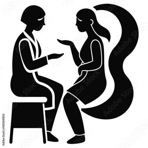 Prenatal Care Doctor and Pregnant Woman Consultation