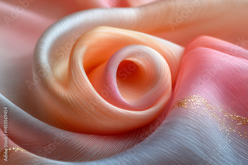 soft pastel vertical striped silk scarf