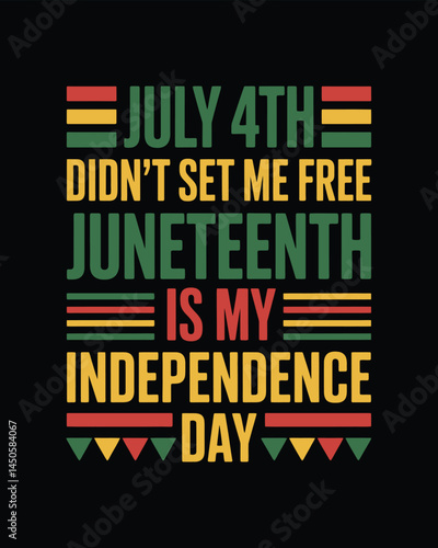 Juneteenth Vector T-Shirt Design, Freedom t-shirt design, t-shirt, Hoodie, and mug uses