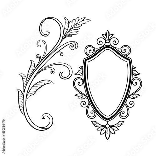 Oval, Shield and Circle Frames