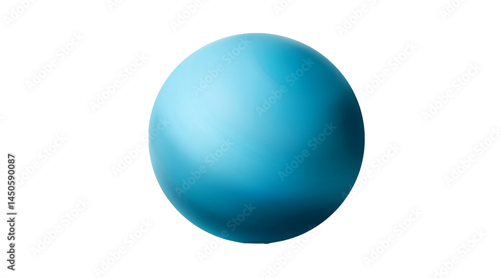 Planet Uranus isolated on transparent background Planet Uranus isolated on transparent background