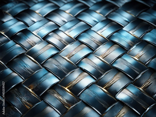 A seamless diamond plate pa...