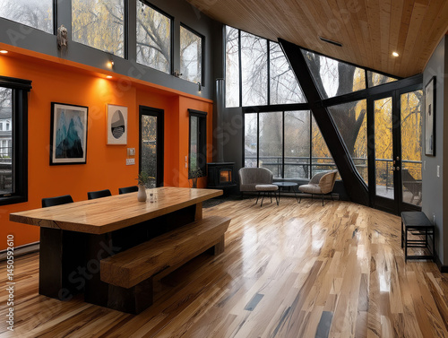 An autumn-themed home inter...